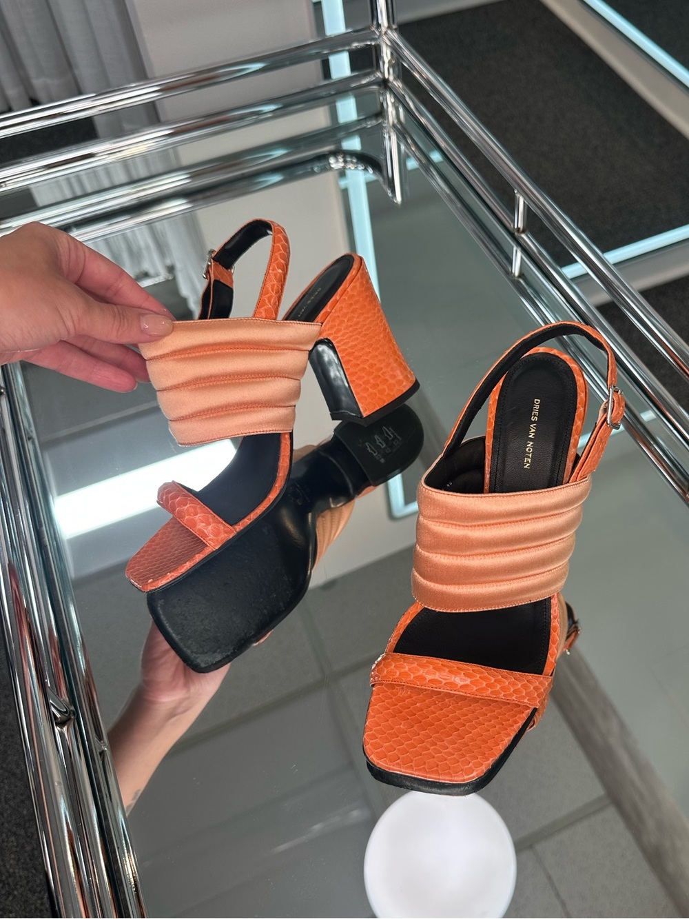 Drive Van Noten Slingback Sandals